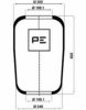 PE Automotive 084.093-70A Boot, air suspension